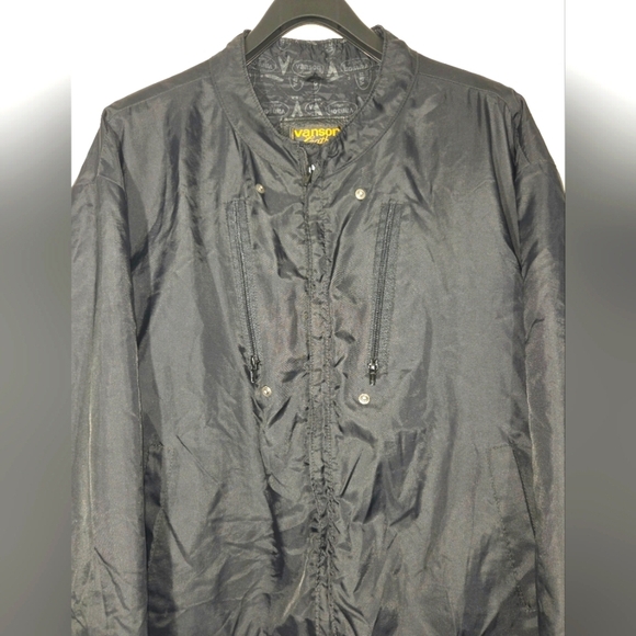 VANSON LEATHERS STREAMLINER MOTORCYCLE JACKET. - Picture 3 of 9